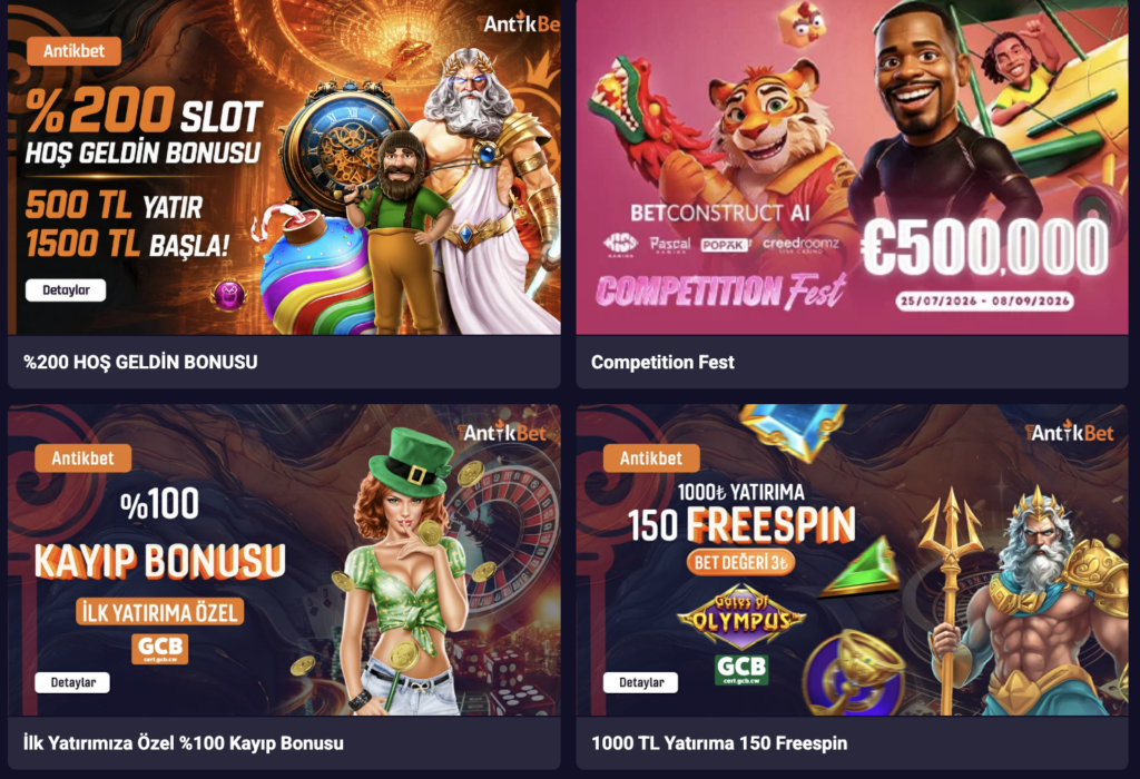 Antikbet Bonus